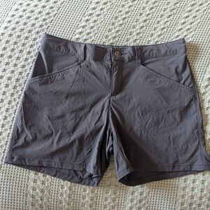 Patagonia Women's Charcoal Cargo Shorts